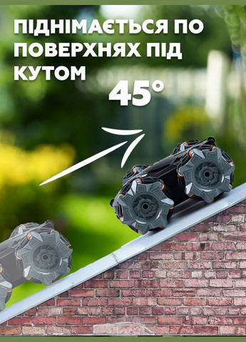 Машинка на радиоуправлении перевертыш на пульте управления Stunt Elves Черный 68396 DobraMAMA (336330635)