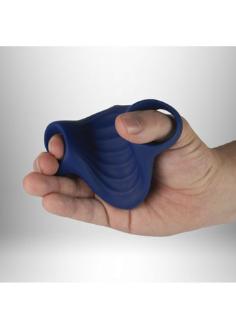 Мастурбатор Palm Blue, петлі для пальців, 10 режимів - CherryLove Rocks-Off (366962661)