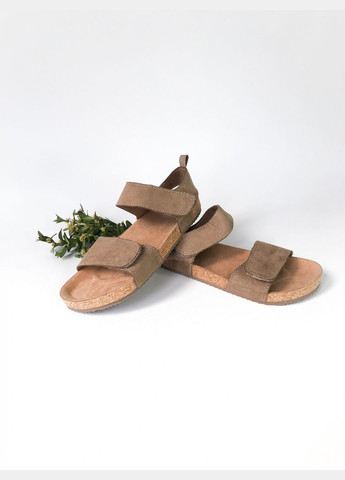 Коричневые сандалии 28 г 17 см коричневый артикул б160 H&M