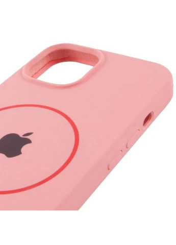 Чохол на Apple iPhone 14 / для айфон 14 з функцією магсейф MagSafe Рожевий/Light Pink Epik (360637532)