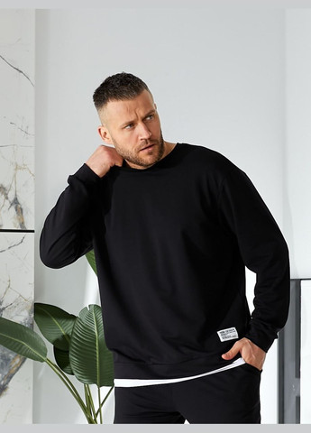 Чорний спортивний костюм Fashion