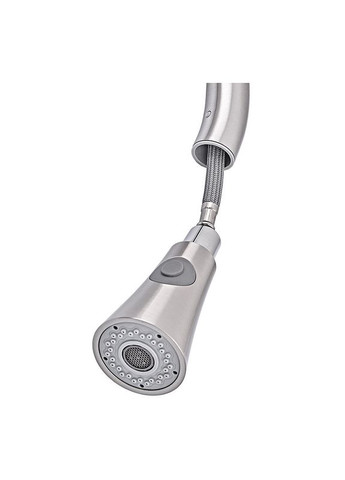 Смеситель для кухни SUS-014-B с выдвижной лейкой из нерж. стали (CH6488) Armata (330774954)