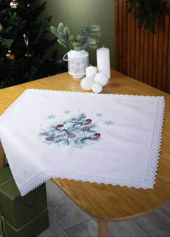 Новорічна серветка "Снігурі" р.0,80*0,80 316-24/09 Edelvika (313612560)