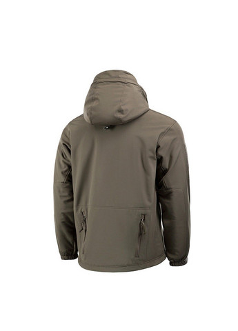 Оливковая демисезонная куртка soft shell с подстежкой olive M-TAC
