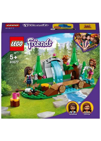 Конструктор Friends Лісовий водоспад 93 деталі (41677) Lego (281425466)