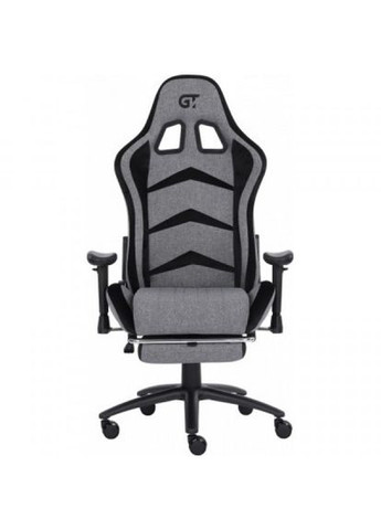 Кресло игровое X2534-F Gray/Black Suede (X-2534-F Fabric Gray/Black Suede) GT Racer x-2534-f gray/black suede (290704602)