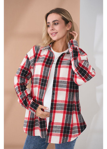 Молочная рубашка в клетку Юла мама