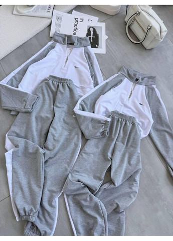 Парні спортивні костюми Сірий меланж, 42 No Brand (366499906)