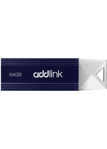 USB флеш накопичувач (ad64GBU12D2) AddLink 64gb u12 dark blue usb 2.0 (268142405)