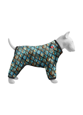 Ветровка для собак Clothes, рисунок "Чешуя", S40, В 56-59 см, С 37-40 см WAUDOG (361401168)