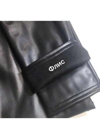 Жіночі лосини з екошкіри на флісі No Brand (363262542)