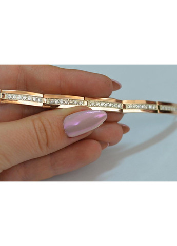 Срібний браслет з золотими напайками Silver Style (367112062)