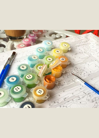 Картина за номерами Патрон захисник ©Анна Кулик картина в цифрах Розмальовка патріотична 40х50 см BS53221 Brushme (308988963)