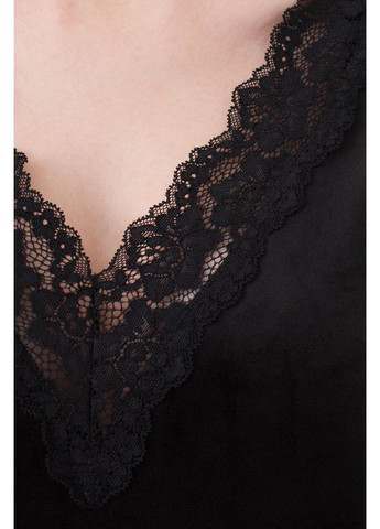 Чорний демісезонний жіноча велюрова кофта Giulia SWEATSHIRT