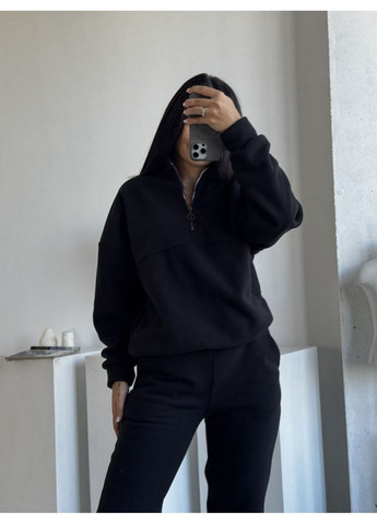 Флісовий жіночий костюм оверсайз,кофта та штани з кантиком,турецький фліс Полар Україна (365957272)