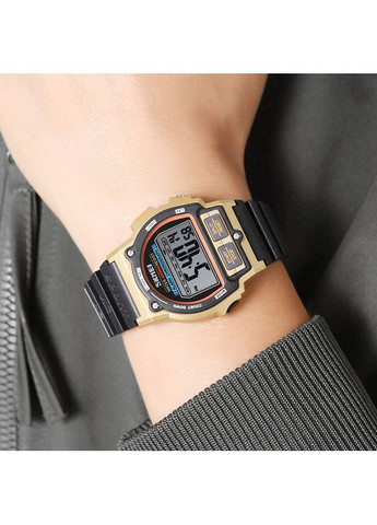 Часы 2263BKGD Black-Gold электронные водонепроницаемые для мужчин и женщин с хронографом и будильником ProDobro (367264283)