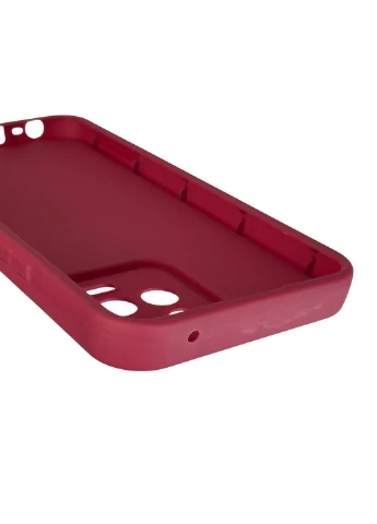 Чохол силіконовий Soft Touch з 3D принтом кумедний тед ведмідик для 8 Pro бордовий (Повний захист камери) Realme (378974039)