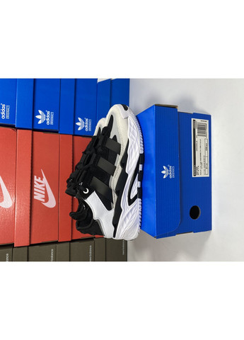 КРОСІВКИ ЖІНОЧІ ADIDAS NITEBALL BLACK WHITE АДІДАС НАЙТБОЛ No Brand чорні демісезони (368868078)