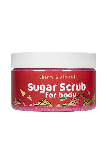 Сахарный скраб для тела "Вишня и миндаль" с кокосовым маслом 250 мл Top Beauty (351856642)