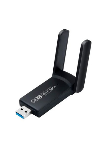 Дводіапазонний високошвидкісний адаптер WiFi + Bluetooth 4.2 перехідник FENVI AC1300 1300 Мбіт/с USB 3.0 2.4GHz + 5GHz No Brand (347607051)