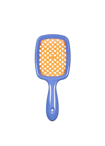 Щітка для волосся продувна 20 см SP0099 SL, Синя з помаранчевим Salon Professional (362028212)