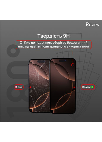 Захисне скло для Iphone 17 Air Black Re:view (362945453)