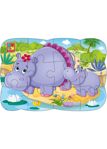 Пазлы магнитные Бегемотики VT3205-76 (4820195057599) shop (4820195057599) Vladi toys (315963133)