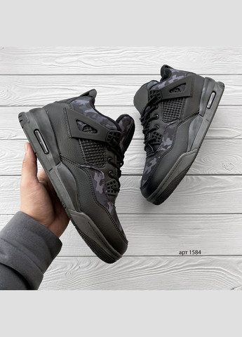 Черные зимние зимние кроссовки military black No Brand Jordan
