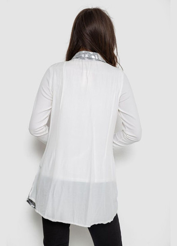 Сіра сукня на блискавці в комплекті з лонгслівом,, 247r16959 Ager