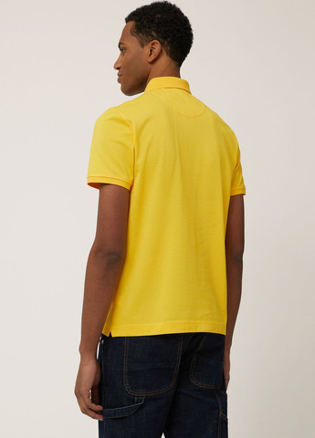 Желтая футболка-поло для мужчин Harmont & Blaine