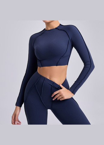 Рашгард «зі швами назовні» з чашками, темно-синього кольору, розмір L Trends (330756843)