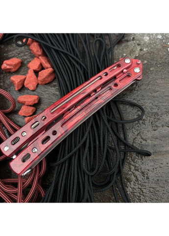 Метелик танто Red ( Тренувальний ) No Brand (362488829)