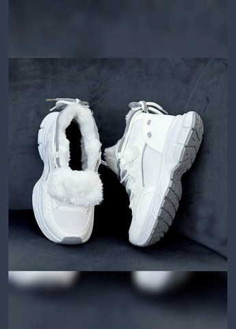 Кроссовки зимние белые женские на меху Viki кросівки белые зима (366668263)