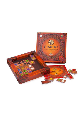 Настольная игра Симино домино картон ТАКА МАКА 7+ оранжевый 40001-UA Така Мака Нас9656 (370651881)