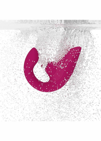 Стимулятор точки G и клитора Blend Rose вакуум и вибрация, нежно-розовый Womanizer (298688470)