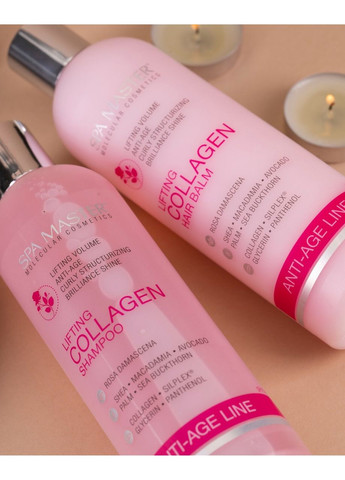 Шампунь увлажняющий Prof ROSES LINE 220 SM с экстрактом болгарской розы 330 мл. Spa Master (373293123)