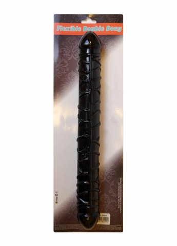 Двосторонній фалоімітатор - Flexible Double Dong Black Drive 33,5cm x 3,5 cm No Brand (335862464)