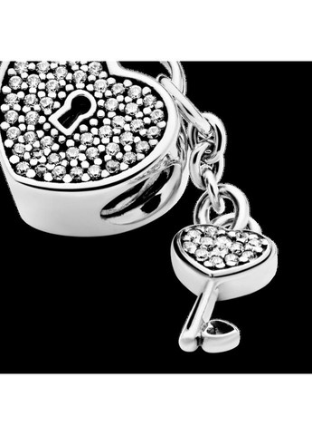 Срібна підвіска-шарм Пандора "Ключик до серця" 791429CZ Kabluchka (355344241)