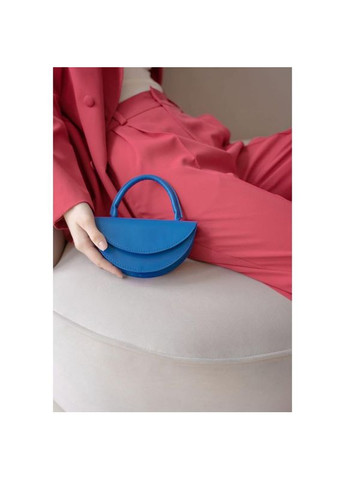 Женская кожаная мини сумка через плечо Сhris micro Синяя The Wings (302009254)