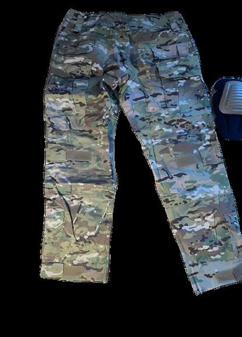 Тактические (боевые) штаны G2 (мультикам) плотные, тактические брюки с наколенниками XXL IDOGEAR (301649737)