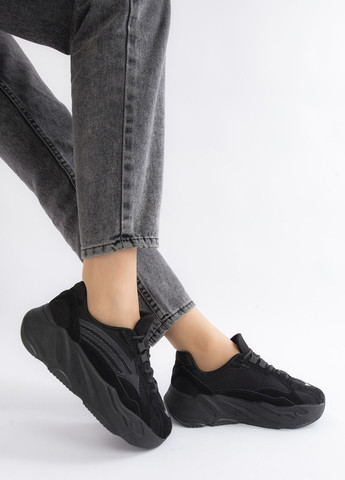Кроссовки женские Stilli чёрные всесезоны (318553474)