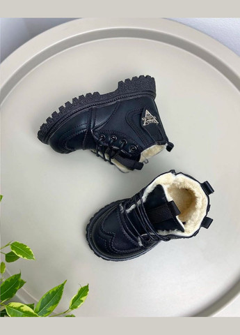 Чоботи зимові дитячі чорні 669 No Brand (315333220)