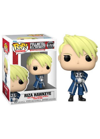 Стальной алхимик фигурка Риза Хоукай Riza Hawkeye Соколиный глаз Fullmetal Alchemist Funko Поп виниловая игрушка 10см № 1177 Funko Pop (296196991)