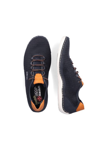 Синій Літні кросівки (р) текстиль 0-2-2-07555-14 Rieker