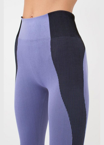 Легінси жіночі безшовні спортивні зі вставкою у рубчик Giulia leggings color block (296470340)