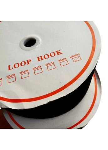 Липучка швейная пришивная 10 см. Черная 22,5м. Plus-plus (354793618)