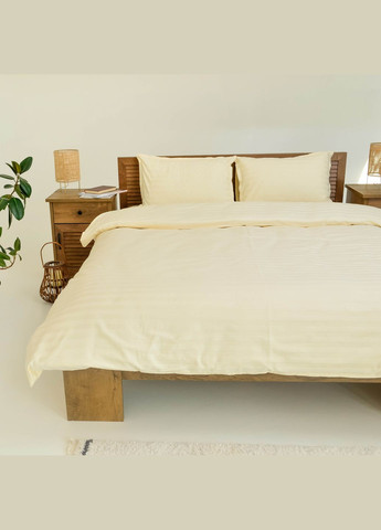 Комплект постільної білизни Полуторний Сатин Stripe 70 Tiare (365289321)