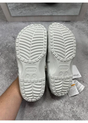 Кроксы Bape мужские шлепанцы летние серые кроксы бейп на летние тапки No Brand (397866814)