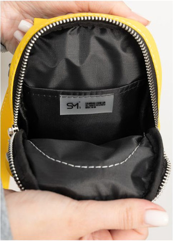 Жіноча сумка для телефону з екошкіри Жовта (959019311) Sambag (360965833)