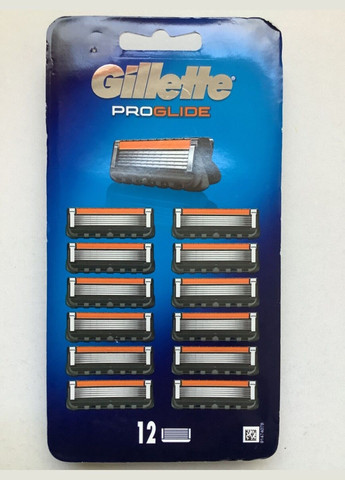 Змінні картриджі для бритви ProGlide (12 шт) Gillette (278773608)
